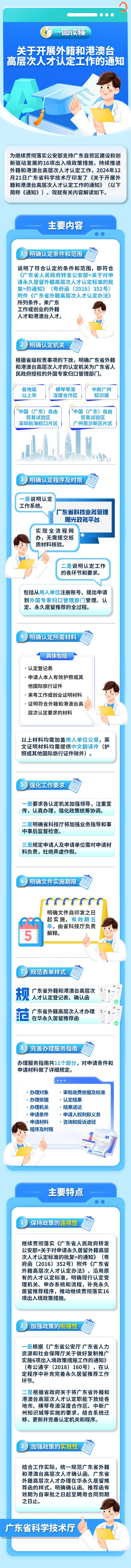 一图读懂《广东省科学技术厅关于开展外籍和港澳台高层次人才认定工作的通知》(1).jpg